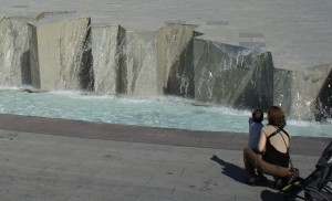 Fountain detail