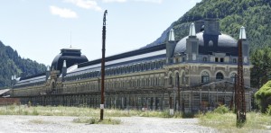 Canfranc Train Station - rear