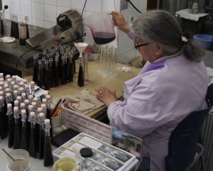 Filling bottles