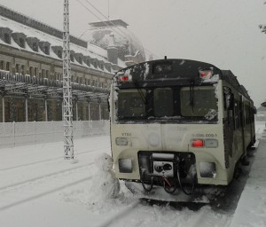 Train in Canfranc