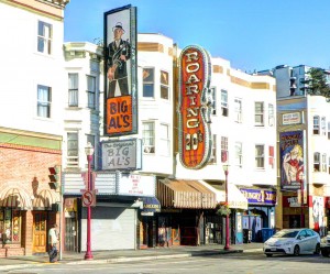 Once a topless club, Big Als is now a cigar shop.