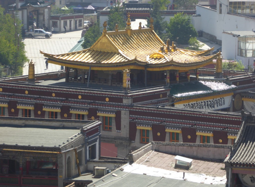 Gold roofs at Kumbum